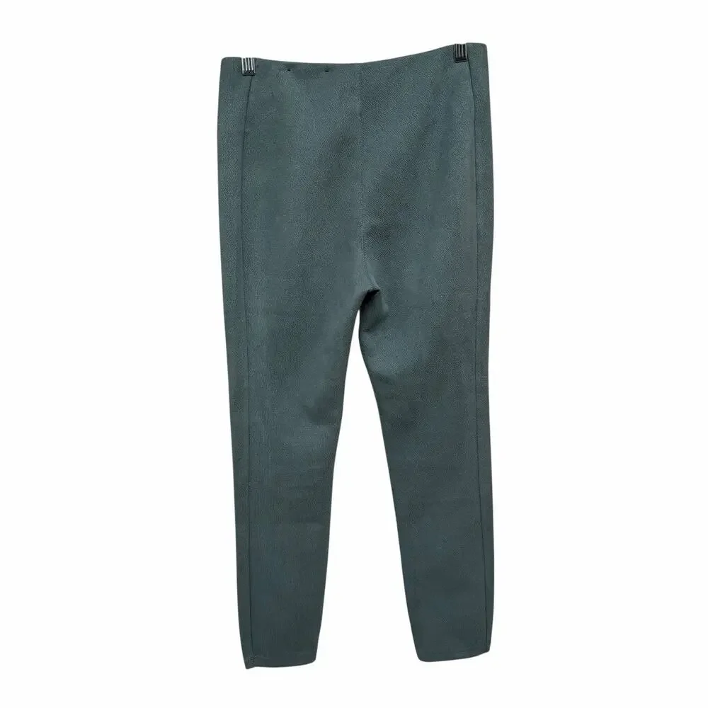 Liverpool Reese Faux Suede Slate Blue Ankle Leggings Slate Size 6P